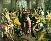 El Greco cleansing of the temple Sweden oil painting artist